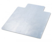 DuraMat Chair Mat for Low Pile Carpet, 46w x 60h, Clear