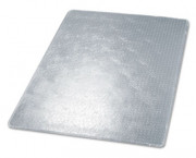 RollaMat Studded Beveled Mat, Medium Pile Carpet, 46w x 60h, Clear