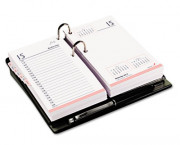 2012 Pink Ribbon Desk Calendar Daily Refill, 3-1/2 x 6, Pink/Gray/White