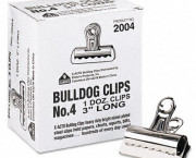Bulldog Clips, Steel, 1