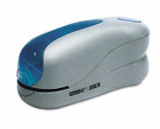 20EX Front-Loading Electric Stapler, 20-Sheet Capacity, Blue/Gray