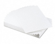 CFC-Free Polystyrene Foam Board, 30 x 20, White Surface and Core, 25/Carton