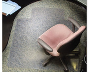 AnchorBar 36x48 Lip Chairmat, Deluxe Executive Series for Carpet up to 1