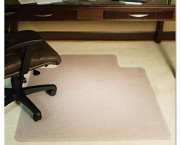 AnchorBar 45x53 Lip Chairmat, Deluxe Executive Series for Carpet up to 1