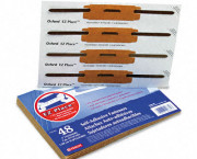 E-Z Place Self-Adhesive Paper File Fasteners, Two Inch Capacity, 48/Pack