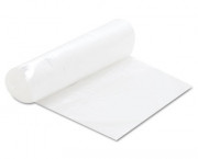 Can Liner Hi-D Rolls, 24 x 24, 20 Rolls, 1000/Carton, Clear
