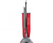 Commercial Standard Upright Vacuum, 19.8 lbs, Red/Gray
