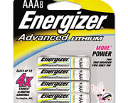 Advanced Lithium Batteries, AAA, 8/Pack