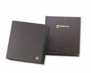 Personal Organizer Classic Storage Case w/Sleeve, 5-1/2 x 8-1/2, Burgundy
