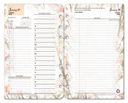 Blooms Dated Daily Planner Refill, January-December, 4-1/4 x 6-3/4