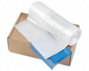 Powershred Shredder Bags f/Models C-380, C-380C, Clear, 50 Bags & Ties/Carton