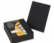 Classic Grain Texture Binding System Covers, 11-1/4 x 8-3/4, Black, 200/Pack