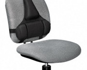 Professional Series Back Support, Memory Foam Cushion, Black
