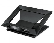 Designer Suites Laptop Riser, 13 1/8 x 11 1/8 x 4, Black