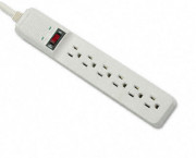 Basic Home/Office Surge Protector, 6 Outlets, 15ft Cord