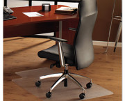 ClearTex Chair Mat for Hard Floors, 48w x 53l, Clear