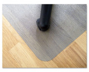 EcoTex Revolutionmat Recycled Chair Mat, 30 x 48, Slightly Tinted