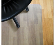EcoTex Revolutionmat Recycled Chair Mat, 48 x 51, Slightly Tinted