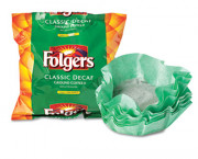 Coffee Filter Packs, Decaffeinated Classic Roast, .9 oz., 40/Carton