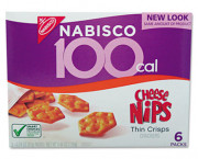 100 Calorie Cheese Nips Crackers, 6/Box