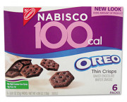 100 Calorie Packs Oreo Cookies, 6/Box