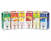 Assorted Tea Packs, Six Flavors, 28 Tea Bags/Flavor, 168/Carton