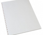 CombBind Prepunched Paper, 8-1/2 x 11, White, 250/Pack