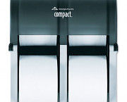 Compact Four Roll Coreless Tissue Dispenser, 11 3/4 x 6 9/10 x 13 1/4, Smoke