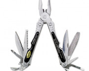 Folding 18-In-1 All-Purpose Stainless Tool w/Belt Pouch