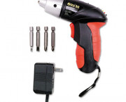 4.8V Cordless Screwdriver, 4 Bits, 200RPM