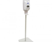 Floor Stand for TFX Touch Free Instant Hand Sanitizing Dispenser, Light Gray