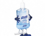 Pal Instant Hand Sanitizer Desktop Dispenser w/8-fl. oz. Pump Bottle