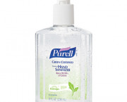 Green Certified Instant Hand Sanitizer Gel, 8 oz Pump Bottle, Clear