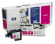 C4822A (HP80) Printhead & Cleaner, Magenta