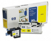 C4823A (HP80) Printhead & Cleaner, Yellow