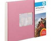 Expandable Photo Book, 25 Pages, 9 x 11 1/2, Mauve/Stone, Cloth Cover
