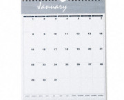 Bar Harbor Wirebound Monthly Wall Calendar, 8-1/2 x 11