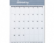 Bar Harbor Wirebound Monthly Wall Calendar, 22 x 31-1/4