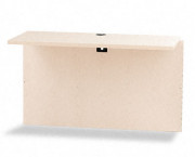 10500 Series Bridge, Laminate, 47w x 24d x 29-1/2h, Natural Maple