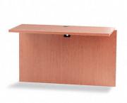 10500 Series Bridge, Laminate, 47w x 24d x 29-1/2h, Bourbon Cherry