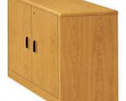 10700 Series Locking Storage Cabinet, 36w x 20d x 29-1/2h, Harvest