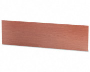 Back Enclosure For Stack-On Storage, Laminate, 66-1/4w x 18-5/8h, Bourbon Cherry
