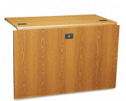 10700 Series Bridge, 42w x 24d x 29-1/2h, Medium Oak
