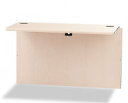 10700 Series Bridge, 47w x 24d x 29-1/2h, Natural Maple