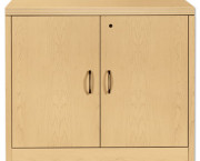 11500 Series Valido Storage Cabinet w/Doors, 36 x 20 x 29-1/2, Natural Maple