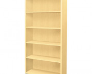 Valido 11500 Series Bookcase, 5 Shelves, 36w x 13-1/8d x 71h, Natural Maple