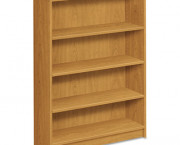 1870 Series Bookcase, 4 Shelves, 36w x 11-1/2d x 48-3/4h, Harvest