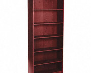 1870 Series Bookcase, 6 Shelves, 36w x 11-1/2d x 84h, Mahogany
