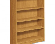 1890 Series Bookcase, 4 Shelves, 36w x 11-1/2d x 48-3/4h, Harvest