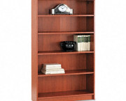1890 Series Bookcase, 5 Shelves, 36w x 11-1/2d x 60-1/8h, Henna Cherry